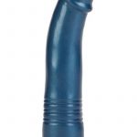 Midnight Vibes Jelly Realistic G-Spot Vibrator Blue 6.5 Inch