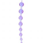 X 10 Beads Graduated Anal Beads 11 Inch Purple