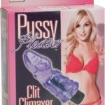 PUSSY PLEASER CLIT CLIMAXER EITH REMOVABLE BULLET PURPLE