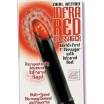 Dual Action Infared Massager Black