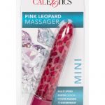 HOUSTONS PINK LEOPARD MASSAGER 4.5 INCH PINK