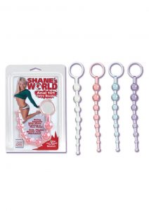 Shanes 101 Intro Anal Beads 7.5 Inch Blue