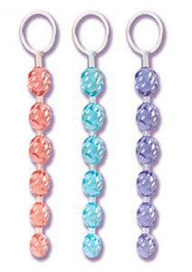 Swirl Pleasure Beads Crystalessence Material 8 Inch Blue