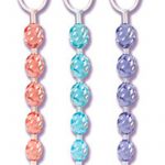 Swirl Pleasure Beads Crystalessence Material 8 Inch Purple
