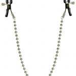 Nipple Clamps with Silver Chain Non Piercing