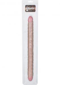 Slim Jim Duo Double Dong 17 Inch Ivory