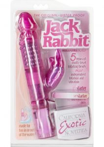 WATERPROOF JACK RABBIT 4.75 INCH WATERPROOF PINK