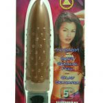 PEARL SHINE BUMPY 5 INCH VIBRATOR BROWN WATERPROOF