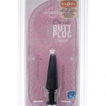 Classic Butt Plug Small Sil A Gel 4.5 Inch Black