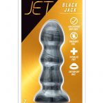 Jet Black Jack Carbon Metallic Black Anal Plug Non Vibrating