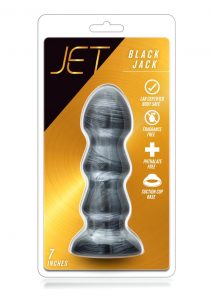 Jet Black Jack Carbon Metallic Black Anal Plug Non Vibrating