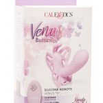 Venus Butterfly Silicone Remote Venus G USB Rechargeable Waterproof Pink