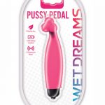 Wet Dreams Pussy Pedal Clitoral Stimulating Vibrator Waterproof Magenta