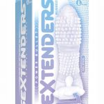 The 9`s Vibrating Sextenders Nubbed Clear 5.5 Inches