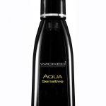 Wicked Aqua Sensitive Hypoallergenic Water Based Intimate Lubricant 8 Ounce Pump