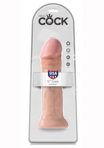 King Cock Realistic Dildo Flesh 11 Inch