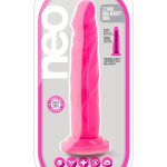 Neo Dual Density Realistic Cock Pink 7.5 Inch