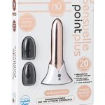 Point Plus 20 Function Bullet Rechargeable Waterproof Rose Gold