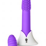 Point Plus 20 Function Bullet Silicone Rechargeable Waterproof Purple
