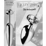 Booty Sparks Anal Plug Clear Gem Large 4 Inches