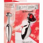 Booty Sparks Red Heart Anal Plug Md