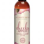 Intimate Earth Natural Flavors Glide Cheeky Apples 2oz