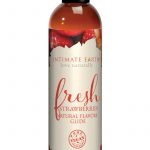 Intimate Earth Natural Flavors Glide Fresh Strawberries 2oz