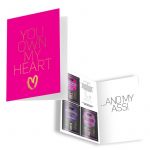 Naughty Notes Greeting Card You Own My Heart With Lubricants