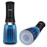 ZOLO 360° Rotating Male Stimulator Beaded Masturbator Blue