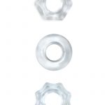 Renegade Chubbies Set Clear Non-Vibrating Cock Rings