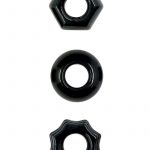 Renegade Chubbies Set Black Non-Vibrating Cock Rings