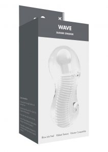 Linx Wave Sucker Stroker Waterproof Clear