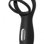 Zero Tolerance The Rechargeable Torpedo Silicone Cock Ring Waterproof Black 4.5 Inch