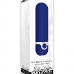 My Blue Heaven USB Rechargeable Bullet Waterproof Blue 3.48 Inch