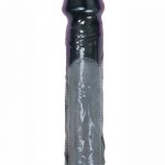 The 9`s Toppers Penis Extension Sleeve Waterproof Black Adds 3 Inches