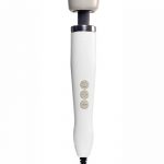 DOXY Plug-In Vibrating Wand Body Massager White