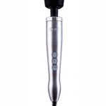 DOXY Die Cast Plug-In Vibrating Wand Body Massager Brushed Metal Silver