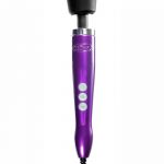 DOXY Die Cast Plug-In Vibrating Wand Body Massager Metal Purple