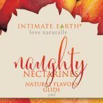 Intimate Earth Natural Flavors Glide Naughty Nectarines 3ml