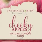 Intimate Earth Natural Flavors Glide Cheeky Apples 3ml