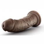 Dr. Skin Realistic Cock With Suction Cup Chocolate 8 Inch