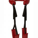 Saffron Thigh Sling Black/Red Adjustable