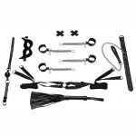 Lux Fetish All-Chained-Up Bondage Play Bedspreader 6 Piece Set