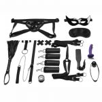 Lux Fetish Everything You Need Bondage In-A-Box Bedspreader 12 Piece Set
