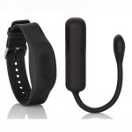 Wristband Remote Petite Bullet Vibrating Multi Function Black