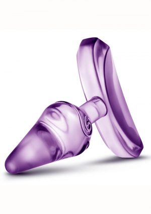 Play With Me Hard Candy Anal Plug - Purple