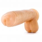 Hung Rider Butch Dildo Harness Compatible Suction Cup Beige 11 Inch