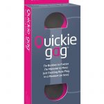 Quickie Gag Silicone Mouth Bit Black
