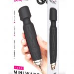 Bodywand Luxe Mini Wand Powerful Vibration  Massager Splash Proof  Black