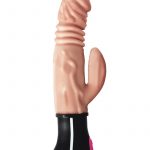 Natural Realskin Hot Cock Rotate Thrust Vibrator USB Rechargeable Silicone